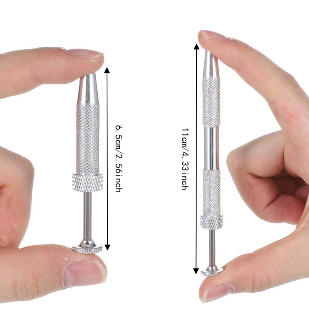 1/2pcs Anti-Slip Mini Grabber Pens Stainless Steel Jewelry Making Pliers for Changing Jewelry