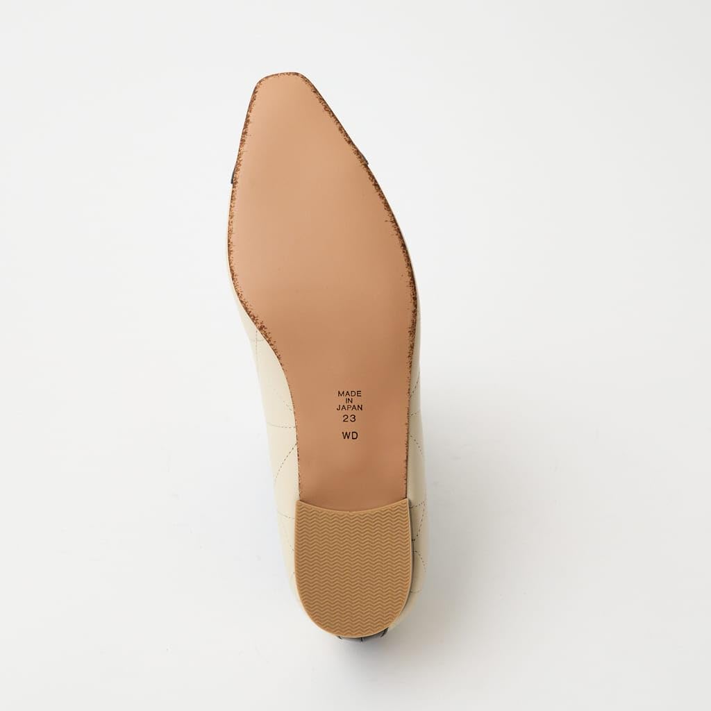 Low heel flat made in 133125100012 [Diana] shoes, Japan, beige, 24.0cm,