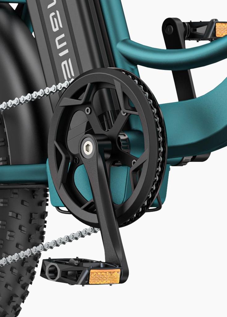 ENGWE L20 Boost Electric Bike for Adults, 20" Fat Tire Step-Through E-Bike for Women 48V 13A Battery, Shimano 7 Speed