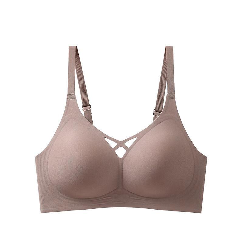 Clouds seamless small breasts gather anti-sagging non-empty cup comfortable no steel ring sexy fixed cup bra cover