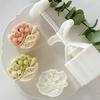 Dessert Molds Traditional Molds Set Flower Shape Cake Molds Set Pastry Molds ABS Texture Dessert Tool for Baking Use