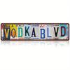 Retro Metal Wall Art for Home Office Beer Bar Decor