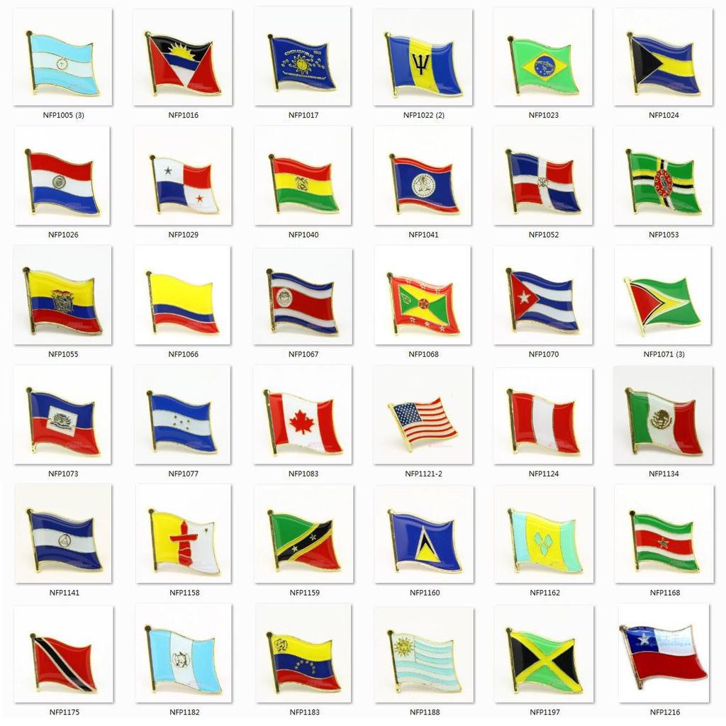 World Flags Enamel Lapel Pin - UK & US Iron Brooch with Drip Glue and Baking Paint Finish.