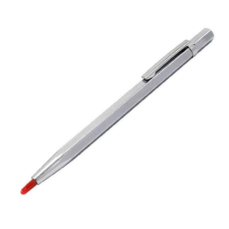 652F Sturdy Chrome Plated Scoring Pens with Steel Tips for Professional Metal Tile and Glass Projects