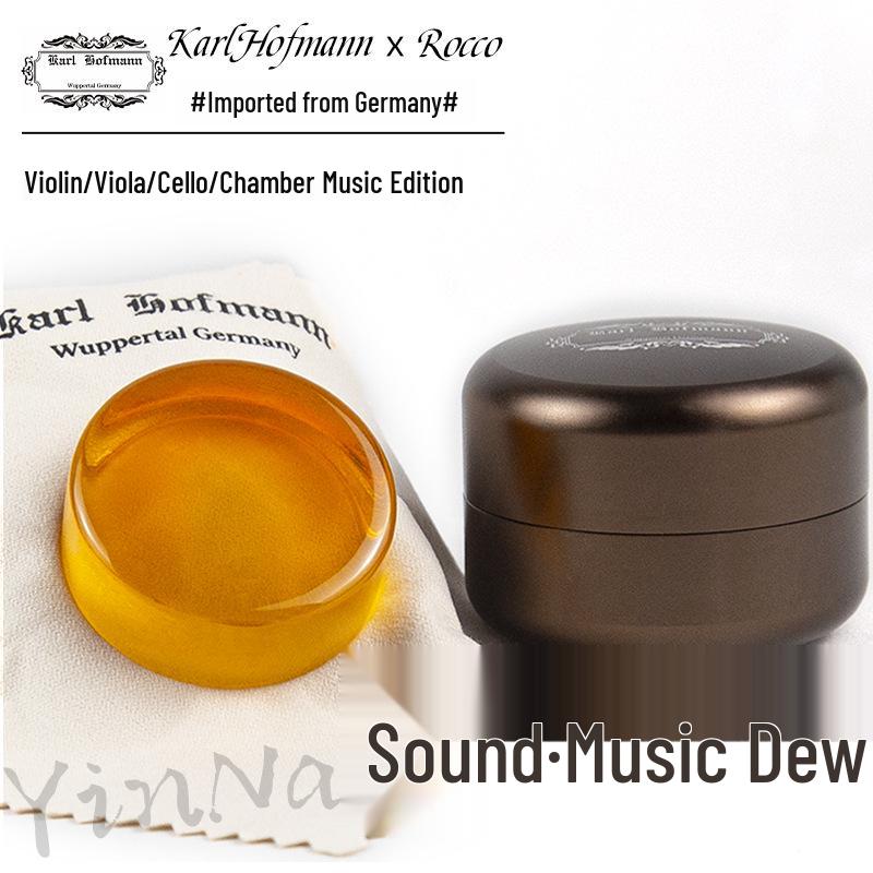 Rocco Master Handmade High-End Violin Rosin in Black Gold