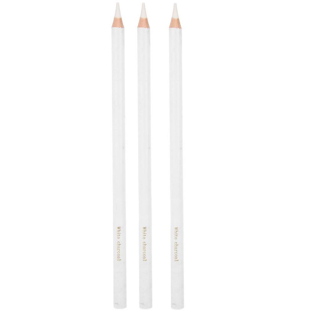 Hard Sketch Pencil White Color Drawing Pencil Drawing Supplies Art Charcoal Pencil  Blending Charcoal Pencil