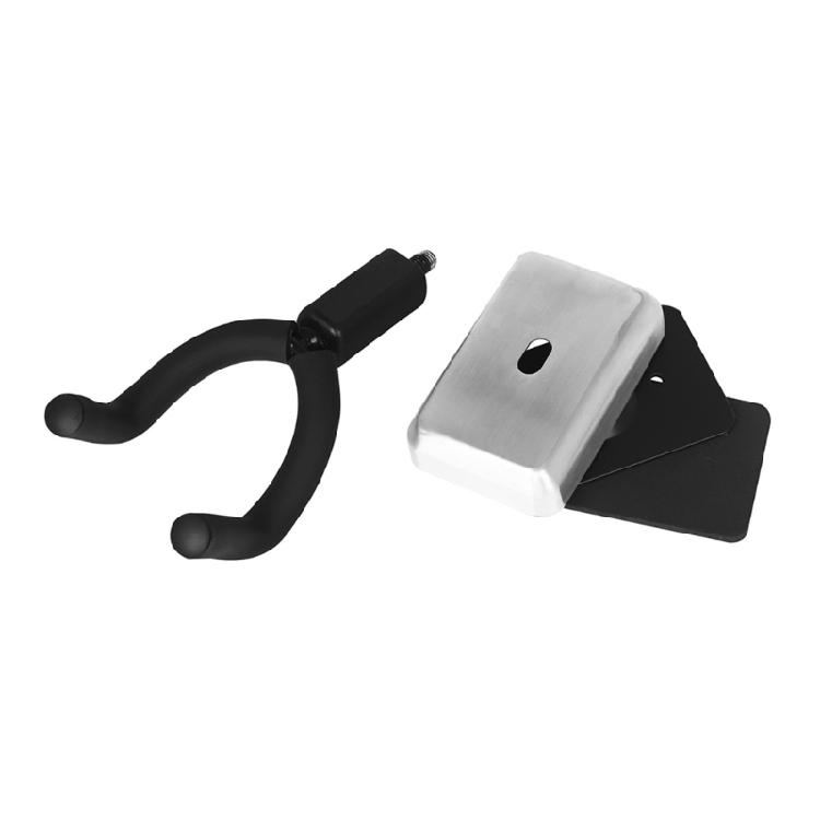 Guitar Wall Mount Hanger Adjustable U-Shaped Hook Metal Base Display Stand