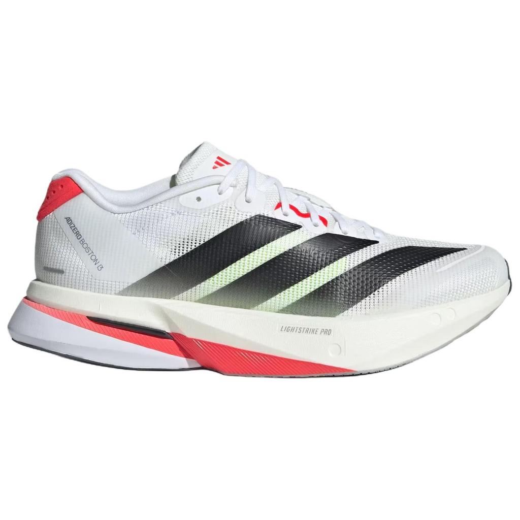 Adidas Adizero Boston 13 Women Cloud White Core Black Lucid Red JS4934