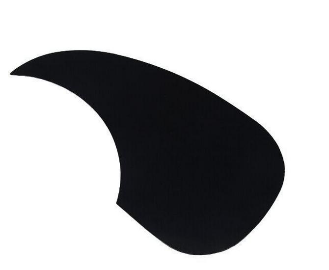 Custom Teardrop & Bird-Shaped Guitar Pickguards: 38-41 Inch, Black