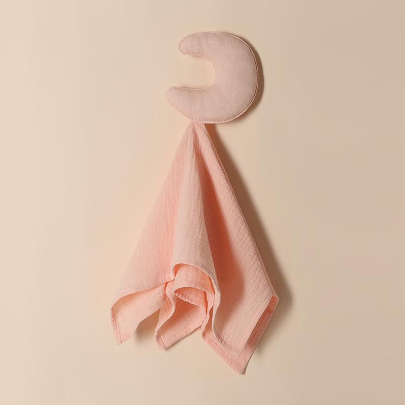 Baby Teething Comforter Puppet: Cotton Star & Moon Sleep Aid
