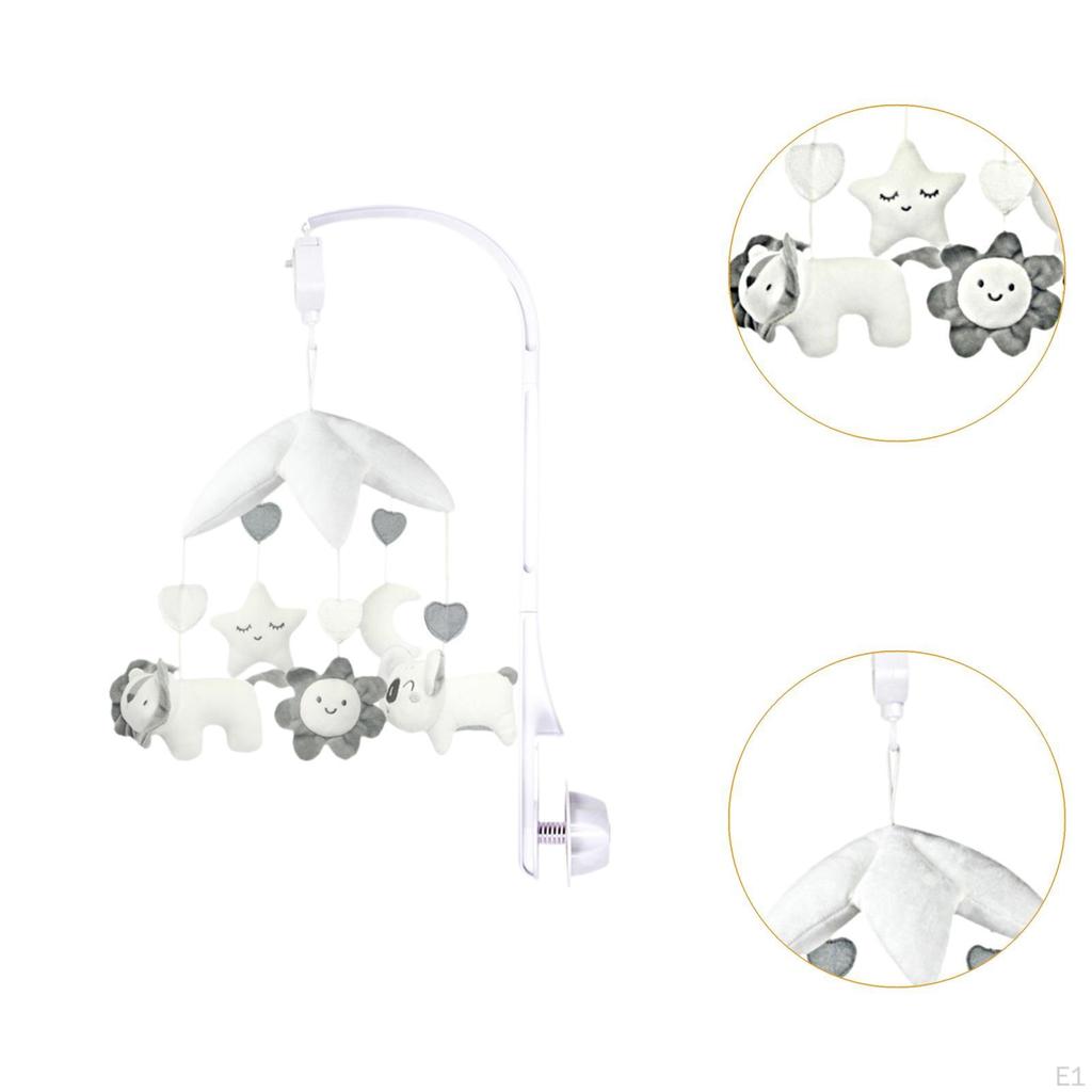 Crib Musical Mobile, Nursery Kids Room Decor, Creative Toy for Newborn Boy Girl