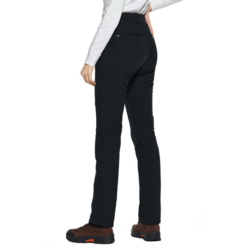 Teseulla Women'S Softshell Fleece-Lined Waterproof Thermal Outdoor Pants