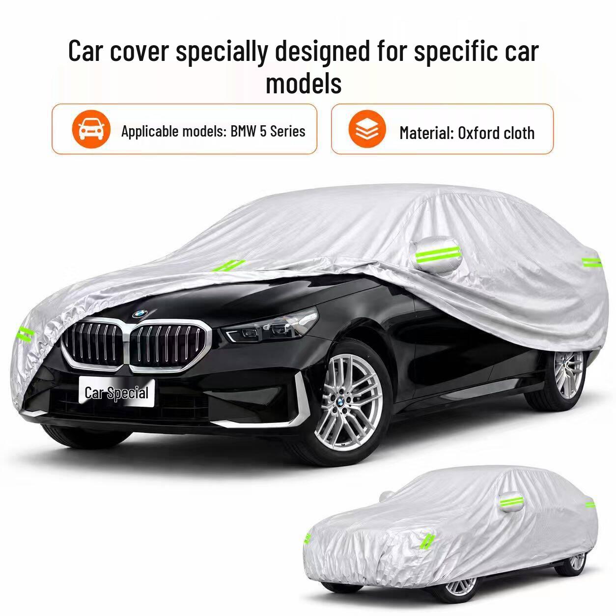 BMW 5 Series Car Cover: Sun-Proof
