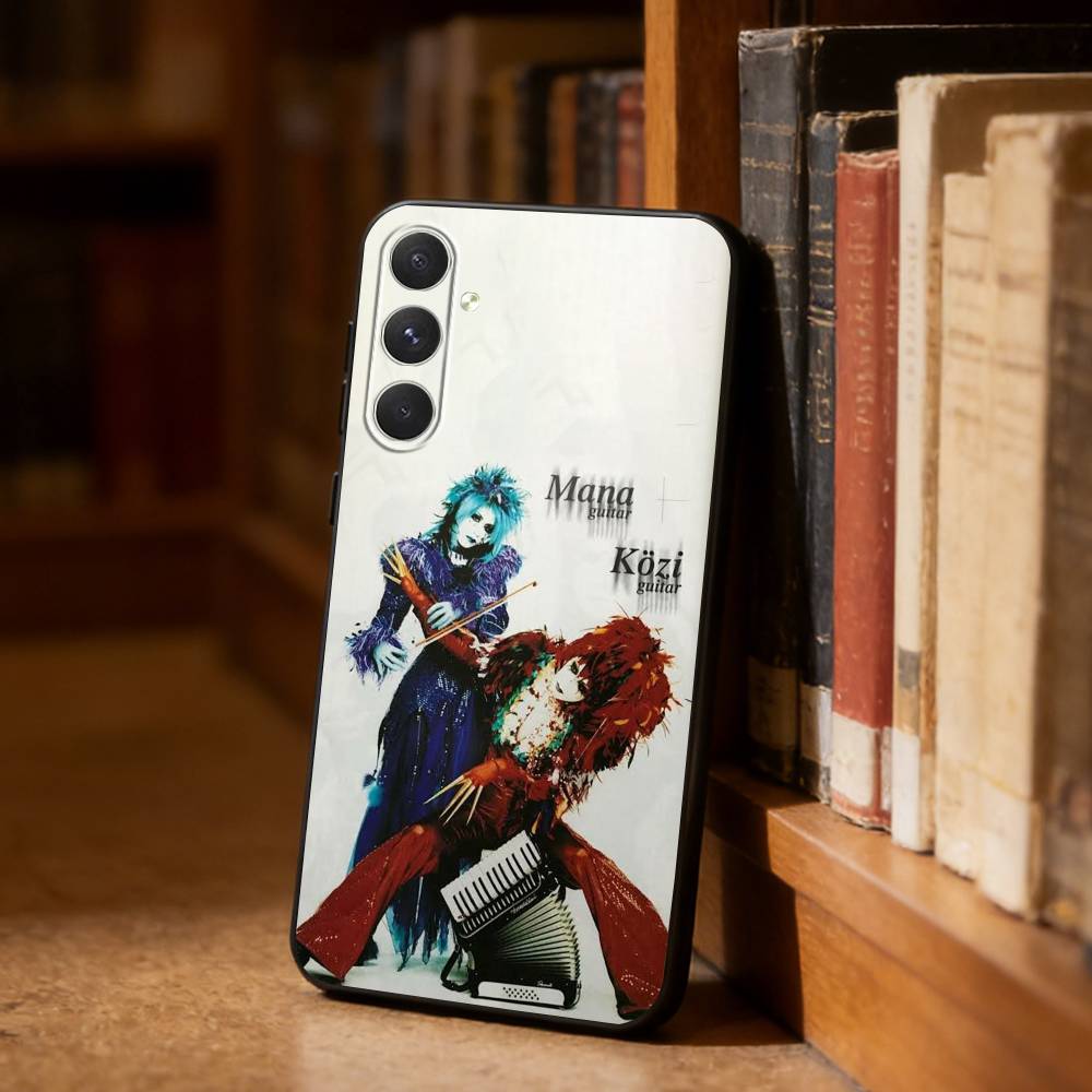 M-Malice Mizer Rock Band Phone Case For Samsung S26,S25,S24,S23,S22,S21,Ultra,Plus,FE Black Soft Cover