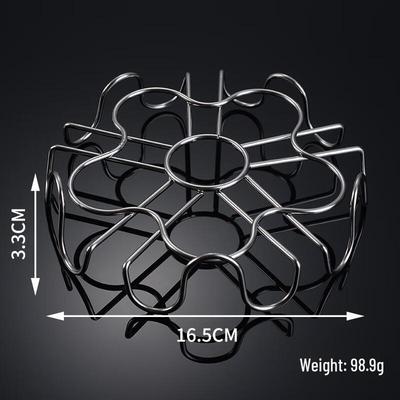 ZISIZ Edelstahl Eierdämpfgestell