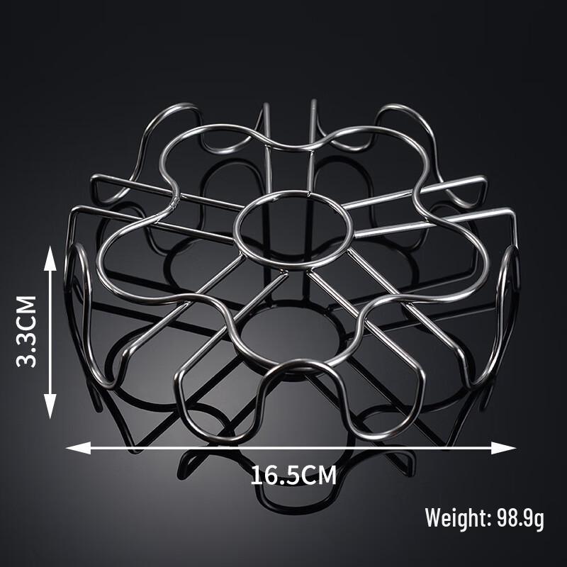 

ZISIZ Stainless Steel Egg Steaming Rack