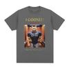 Funny Japanese Gooning Meme Unisexs Unisex Tshirt I Gooned But At What Cost T Shirt Cotton Casual Oversized Short Sleeve Tshirts