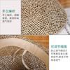 Good Quality Straw Hat Summer Hollow Jazz Fedora Hats Fashion Handmade Grass Outdoor Sun Hat Octagonal Cap Sombreros De Mujer