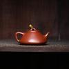 Chinese Yixing Purple Clay Teapot Raw Ore Zhu Mud Beauty Tea Pot Handmad Triangular Shape Kettle Household Zisha Tea Set 100ml