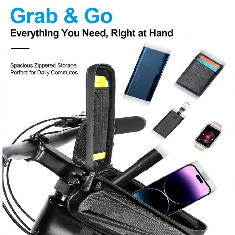 Waterproof Touches Screen Cycling Bag Top Front Tube Frame Road Bike Bag Phone Case Bike Accessories