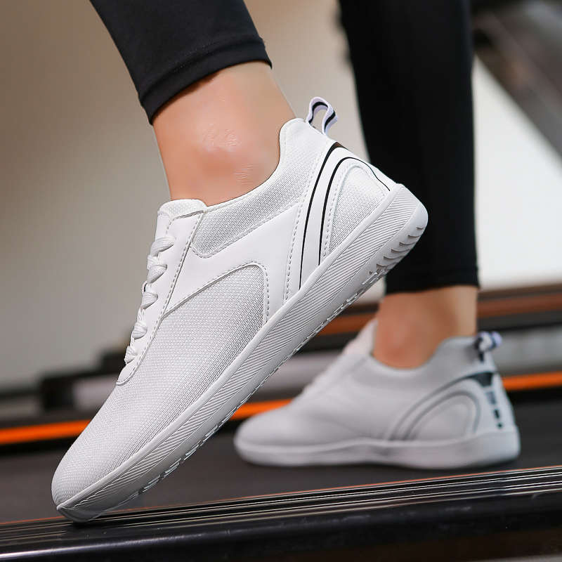 Fashion Legitimate Leather Rubber Sole Platform Sneakers For Women Low Heel Boots For Women Shoes Funny Products Sport Play