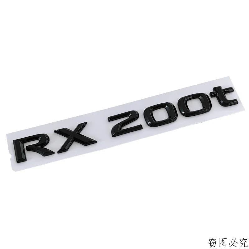 Litery ABS Emblemat Boczny Karoserii Samochodu Naklejka na Tylną Klapę dla Lexus RX450hL RX450h RX200t ES200t ES300H IS300 GX470 GX460