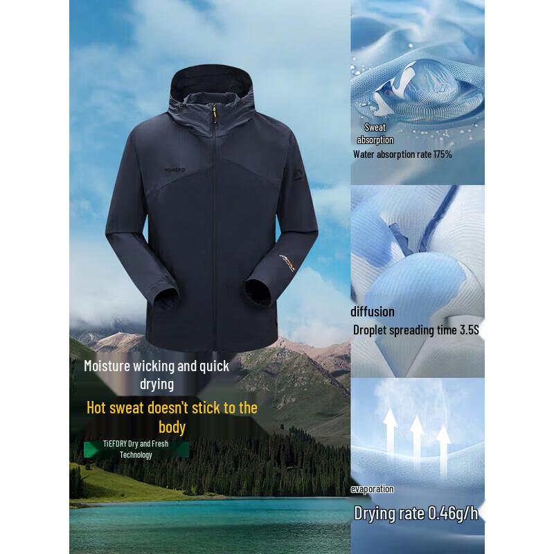 TOREAD Men s CORDURA Softshell Quick-Dry Jacket S