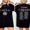 Creed Band 2025 Tour Summer of ’99 Tour Shirt