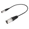 30cm/11.81in Audio Camera Mic Cord Transfer Cable for Canon Audio Cable Camera Microphone
