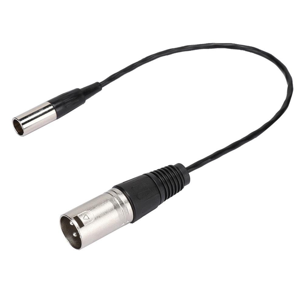 30cm/11.81in Audio Camera Mic Cord Transfer Cable for Canon Audio Cable Camera Microphone