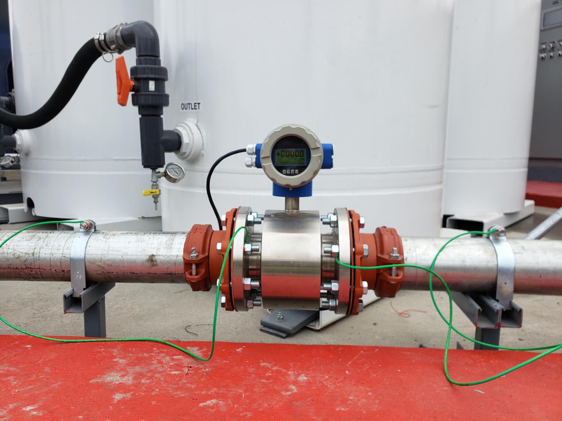 

Industrial-Grade IP68 Stainless Steel Electromagnetic Flow Meter with RS485 for Conductive Liquids