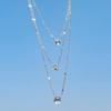 Multi-Layer Star & Heart Pendant Necklace - Retro Design Clavicle Chain