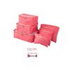 Travel Bag 6-Piece Set: Oxford Cloth Organizer for Underwear, Bras, and Shoes