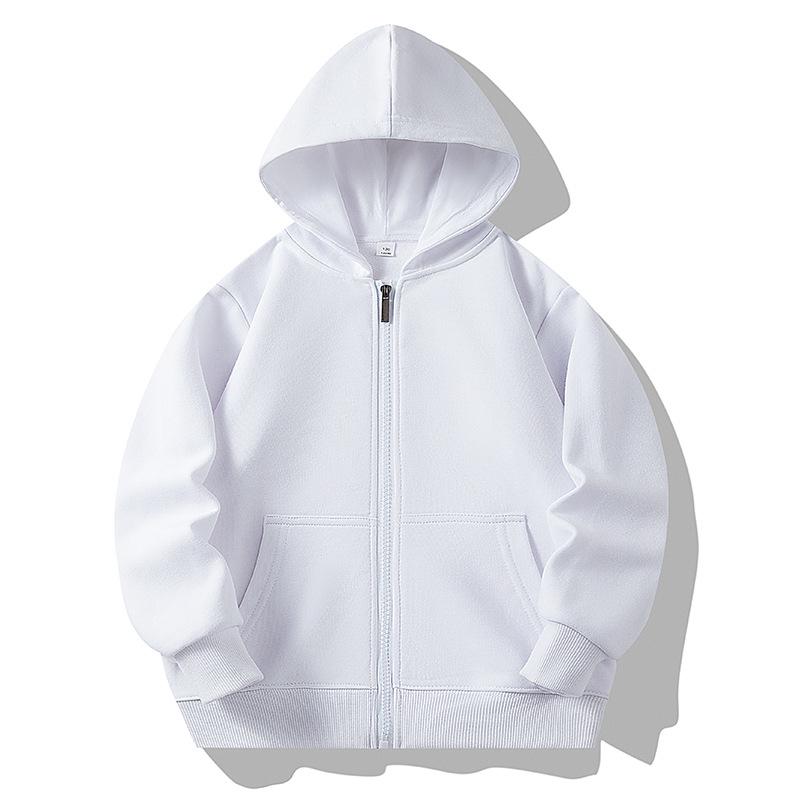 Children's Zipper Hoodie Jacket - Boys & Girls Casual Sports Top for Spring and Autumn