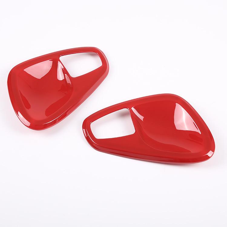 ABS Car Inner Door Handle Trim Covers Stickers Fit For Mercedes Benz Smart 451 Fortwo 2010-2015 Auto Interior