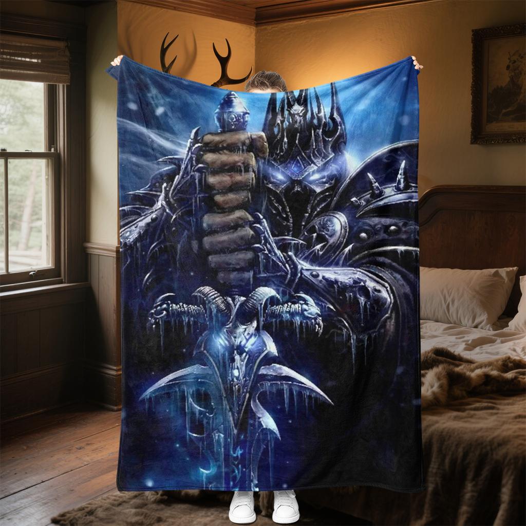 World of Warcraft Blanket Fantasy Creature Perfect All Seasons Soft Comfortable Sofa Office Nap Travel Festive Gift