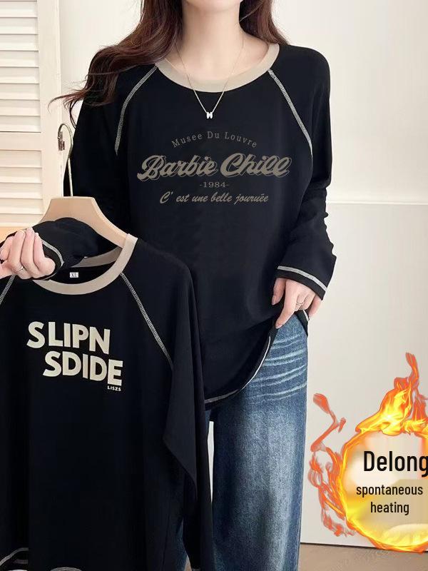 

Женская двухсторонняя бархатная рубашка с длинным рукавом 2024 - Новый осенне-зимний шикарный и универсальный топ M (100-115 jin)