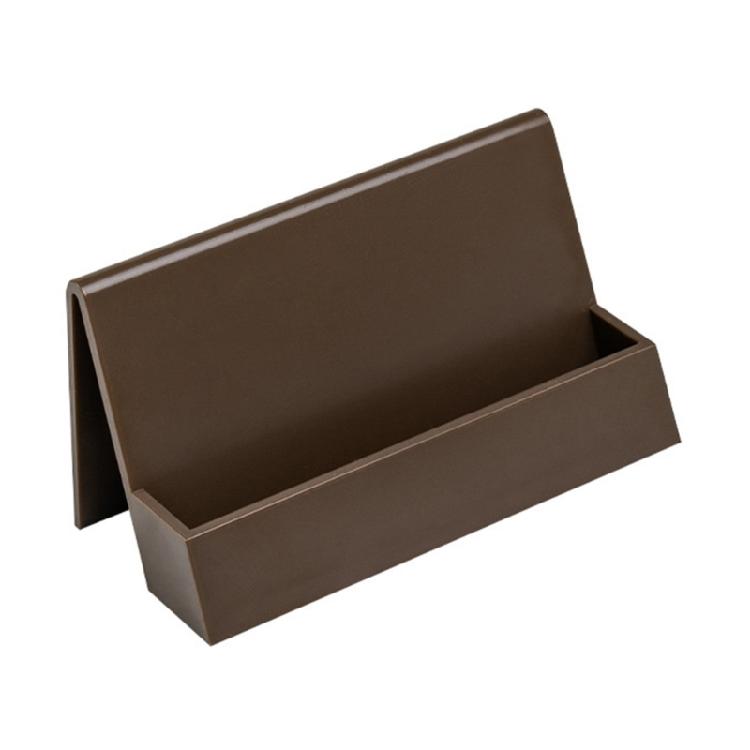 Plastic Name Card Display Holder Large Capacity Office Desk Business Card Stand