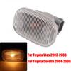 1/2Pcs 12V Car Front Fender Side Marker Light Turn Signal Lights Halogen Lamp For Toyota Corolla 2004 2005 2006 Vios 2002-2006Turn Signal 2