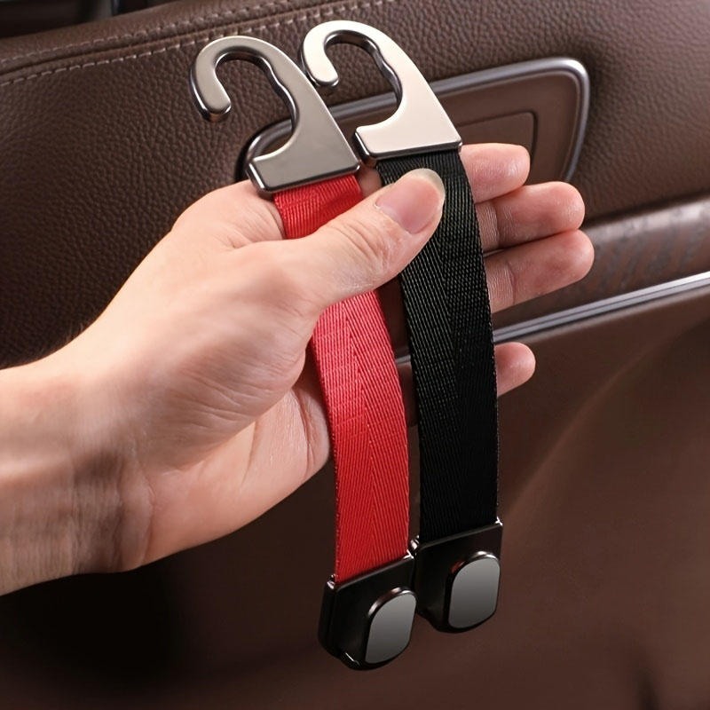 Multi Functional Hidden Hook Seat Back Car Back Seat Headrest Hook Hanger Storage Holder Strong Bearing Hook