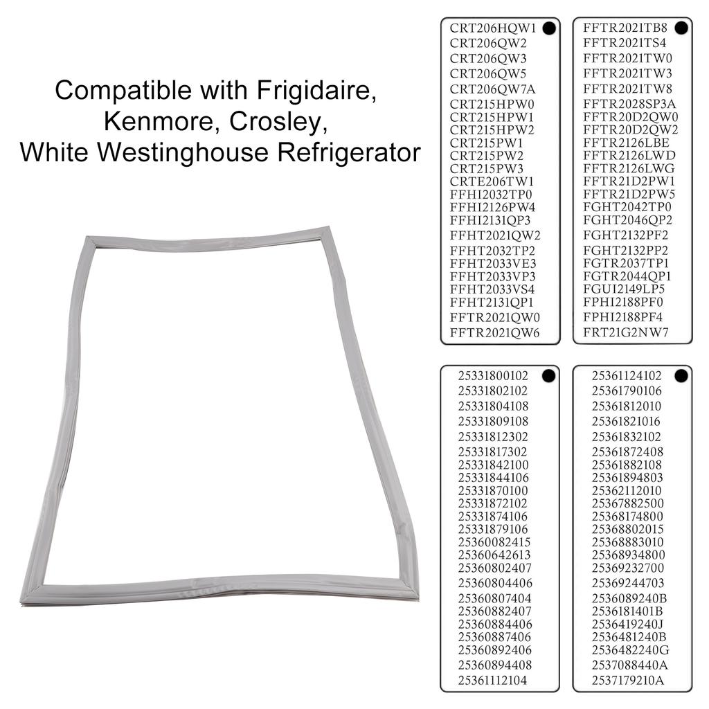 241872513 Refrigerator Door Gasket Fors Fri-gidaire Kenmore 242193213 5304439521