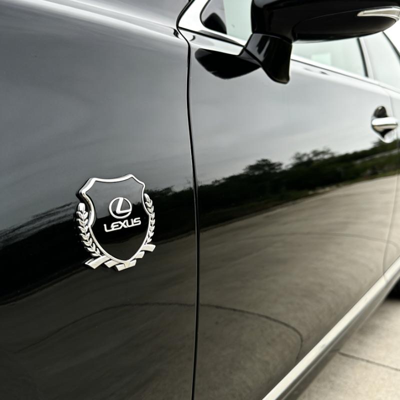 Metal Car Trunk Window Side Emblem Badge Decal Sticker For Lexus RX330 Fsport IS200 IS250 RX350 GX NX300h Ct200h ES300h IS300h