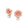 CONNEXUS Xinxianglian Lotus Shape Gold-plated Earrings for Women 5615101