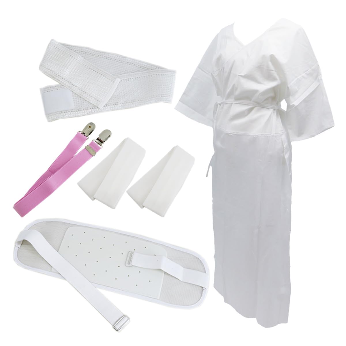 

Plus Size Yukata Dressing Accessory Set 3L Includes Yukata Dressing Yukata Hakama Kimono Mesh Front Mesh Waist and Kimono Belt [ANS] (LL, Sizes)