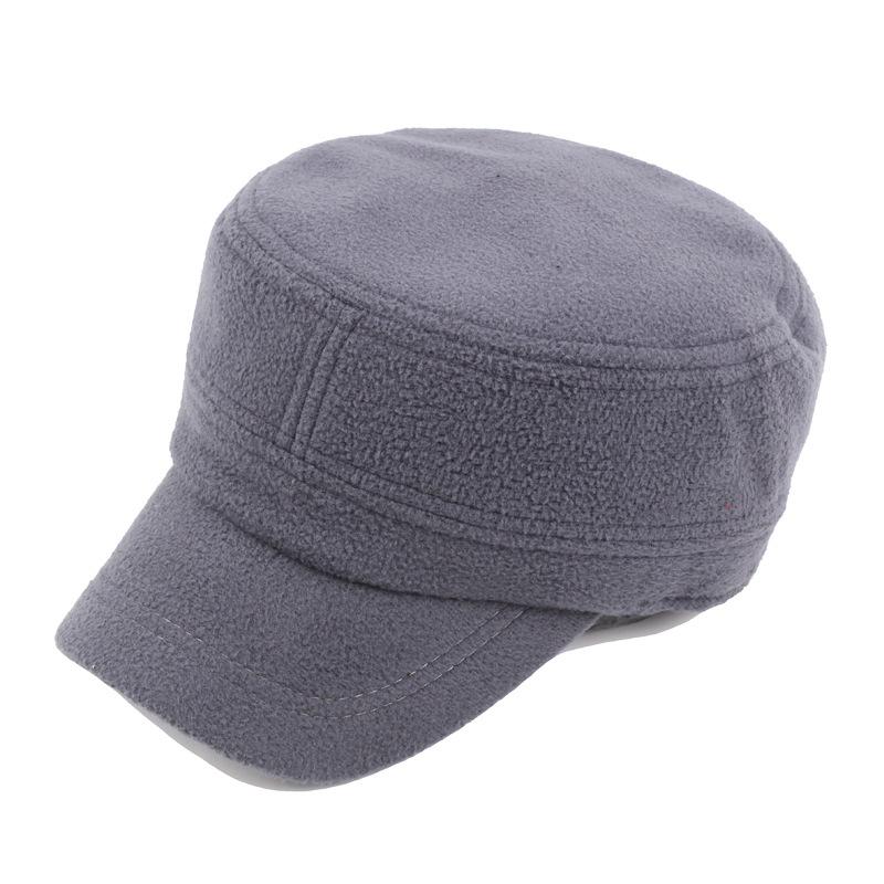 Season Herren Flache Mütze Wolle Bare Fleece Verdickte Thermomütze Damen Outdoor Winter Haarmütze