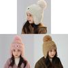 Knit Hat For Girls And Boys With Thermal Fleece Warmth For Winter And Fall Season