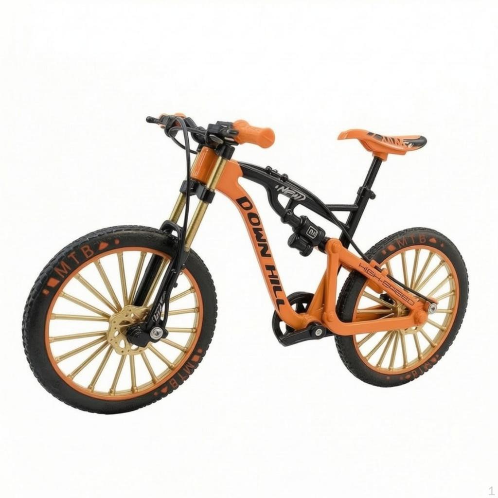 Mountain Bike Model Realistic Alloy Cycle Collectible Miniature for Collectors,