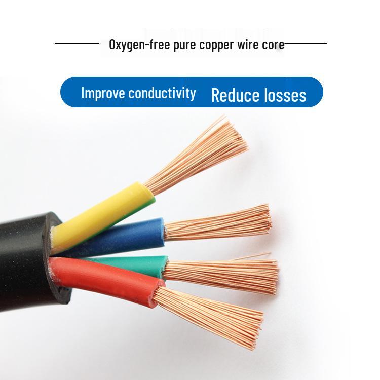 RVVP Shielded Pure Copper Signal Cable, 2-8 Core, 0.2-1.0mm²