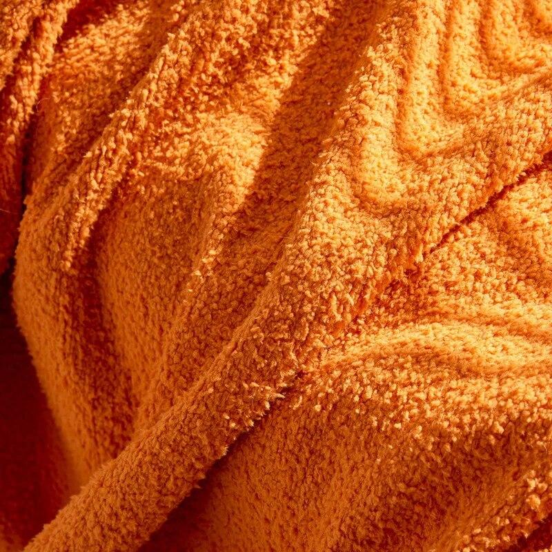 Осенне-зимнее плюшевое полотенце для дивана — фото 5