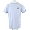 Louis Vuitton Brand New, Unused, Domestically Authorized RM252MQ Z34 HRN47W Signature Cotton Crew Neck T-Shirt Tops S Light blueUsed